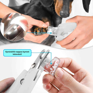 NailPro 4 in 1 LED-kynsileikkuri