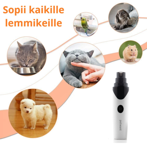 Petwant N8 USB-ladattava koirien kynsitrimmeri